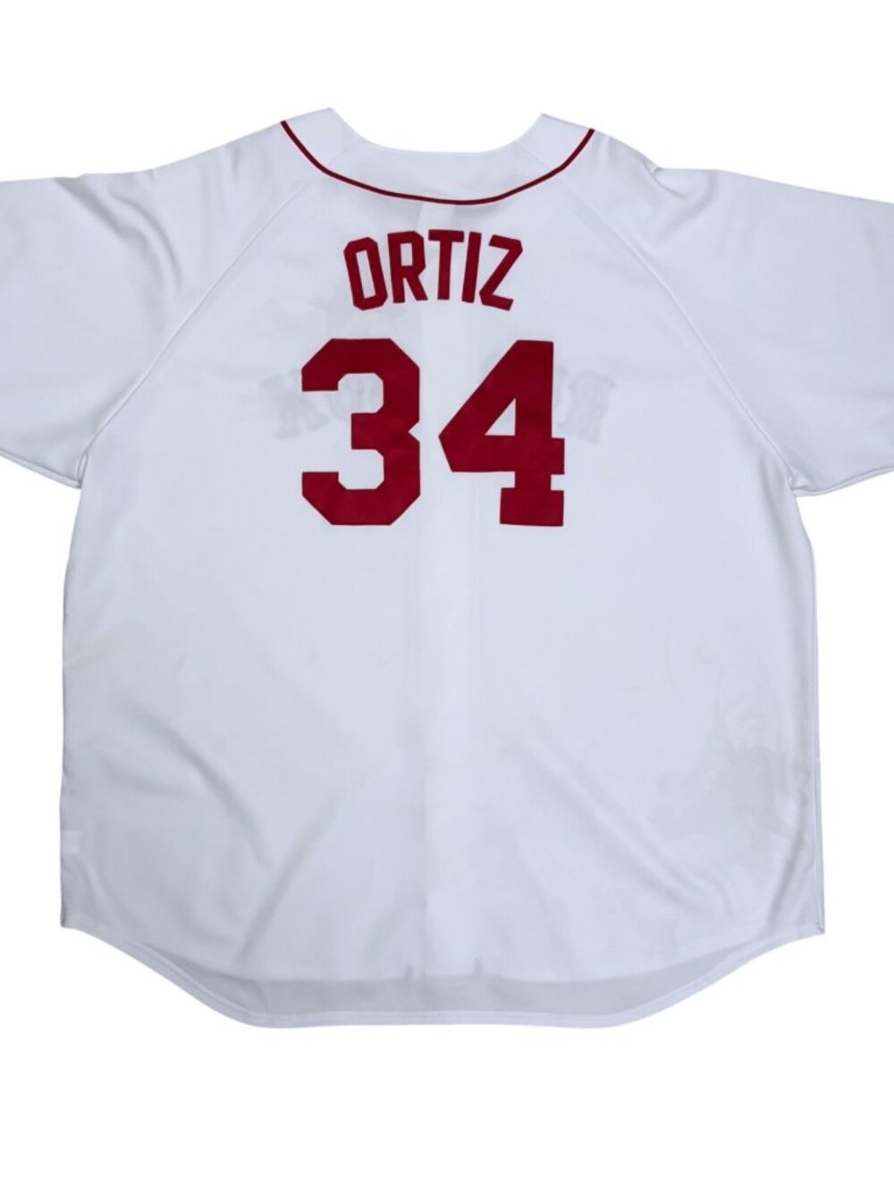 DAVID ORTIZ Boston Red Sox Jersey Vintage Y2K MLB Baseball Shirt Mens 4XL